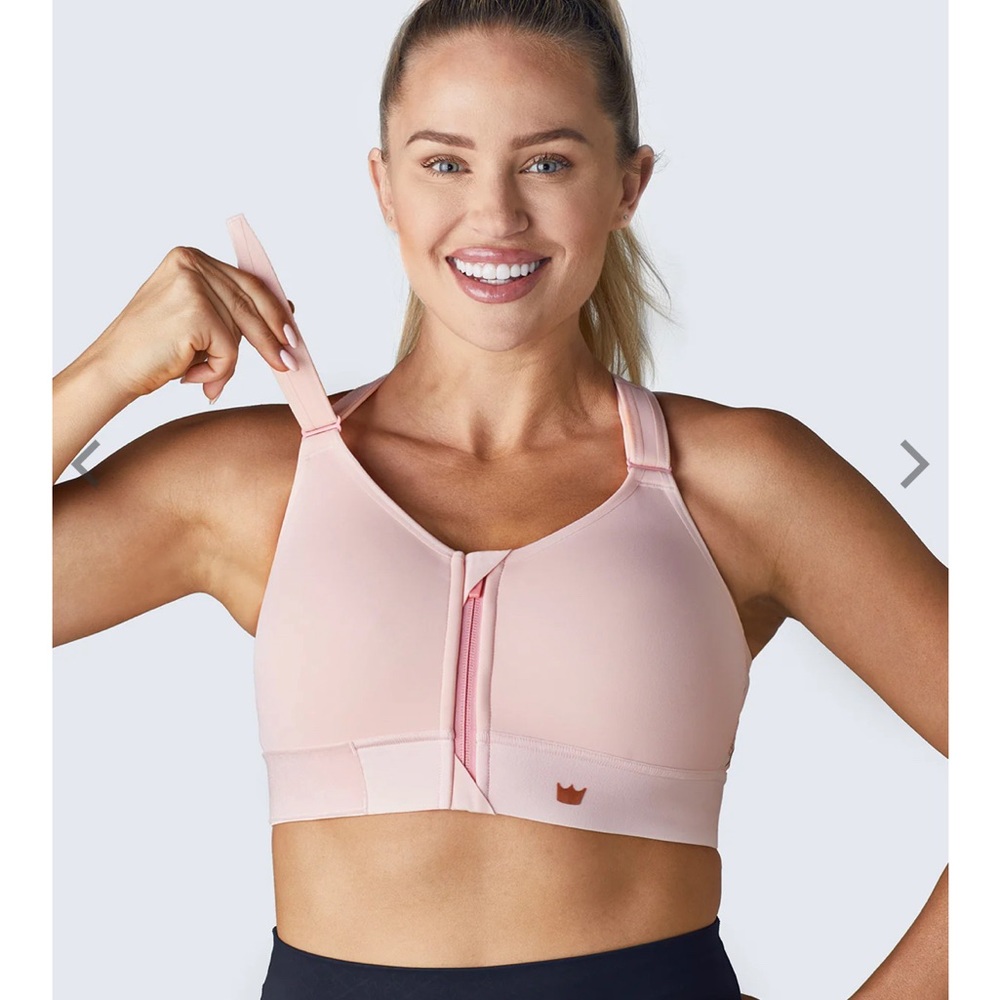 SHEFIT Flex Sports Bra, Blush NWT